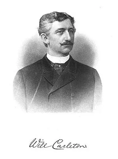 1845 will carleton american poet and journalist died 1912 10 21