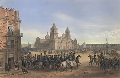 1847 mexicanamerican war the battle of chapultepec begins