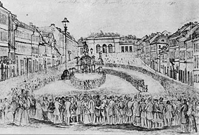 1848 the slavic congress opens in prague