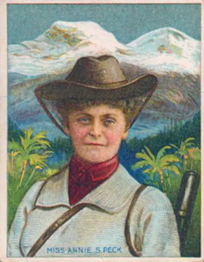 1850 annie smith peck american mountaineer and academic died 19 10 19