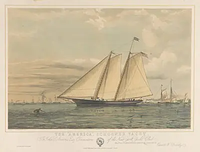 1851 the yacht america won the race for the cup of one hundred so 08 22