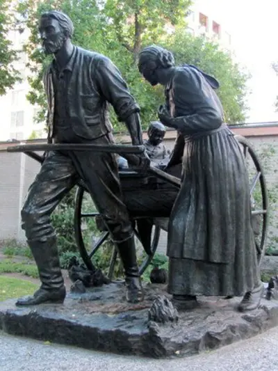 1856 five hundred mormons leave iowa city iowa for the mormon tr 06 09