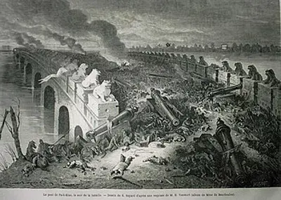 1860 second opium war battle of zhangjiawan now heading towards 09 18