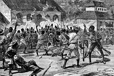 1865 hundreds of black men and women march in jamaica starting t 10 11