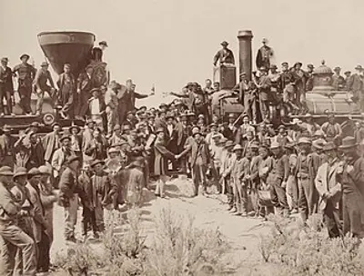 1869 the first transcontinental railroad linking the eastern and 05 10
