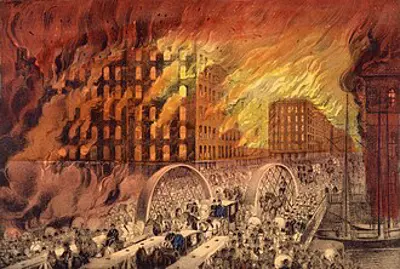 1871 the great chicago fire pictured began and proceeded to de 10 08