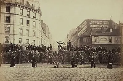 1871 the paris commune falls after two months
