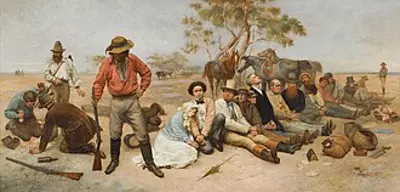 1880 australian bushranger ned kelly is captured at glenrowan
