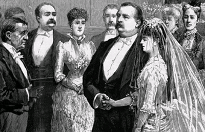 1886 the wedding of grover cleveland and frances folsom took plac 06 02