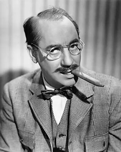 1890 groucho marx american comedian and actor died 1977 10 02