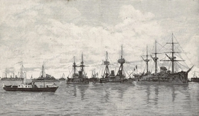 1891 during a visit of the french navy to kronstadt in russia th 07 23