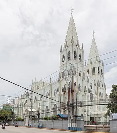 1891 san sebastian church pictured an all iron church in manil 08 16