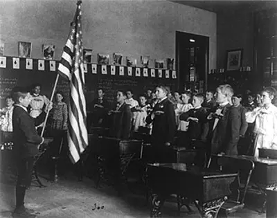1892 the pledge of allegiance is first recited