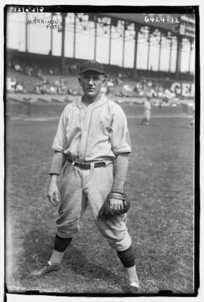1895 johnny morrison professional baseball player died 1966 10 22