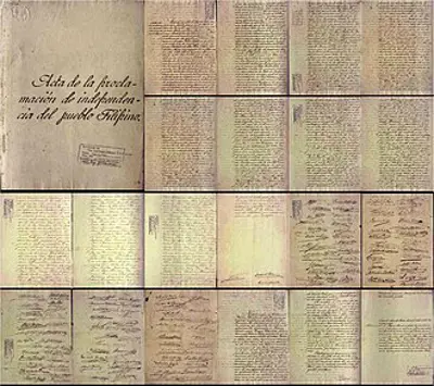 1898 philippine declaration of independence general emilio aguin 06 12