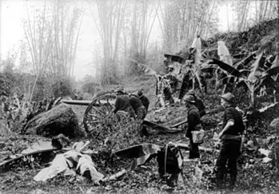 1900 filipino insurgents defeat a small american column in the ba 09 13