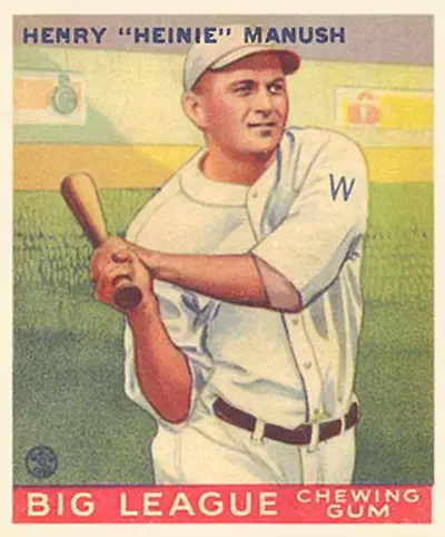 1901 heinie manush american baseball player and manager died 19 07 20
