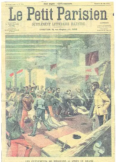 1903 in the may coup alexander i king of serbia and queen drag 05 29