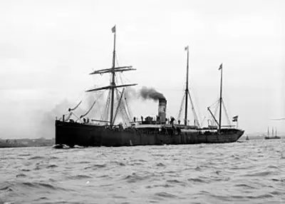 1904 the ss norge runs aground on hasselwood rock in the north at 06 28
