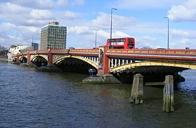 1906 vauxhall bridge in london opened crossing the river thames 05 26