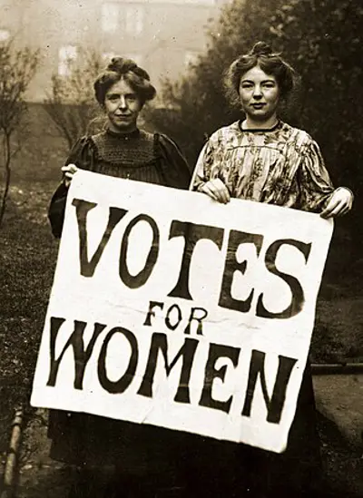 1908 british suffragette margaret travers symons became the first 10 13