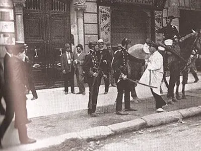 1909 begin of the tragic week in barcelona in response to troop m 07 25