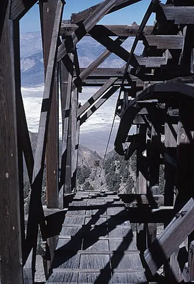 1911 construction began on the saline valley salt tram which dur 09 01