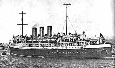 1915 hms princess irene pictured exploded and sank off sheernes 05 27