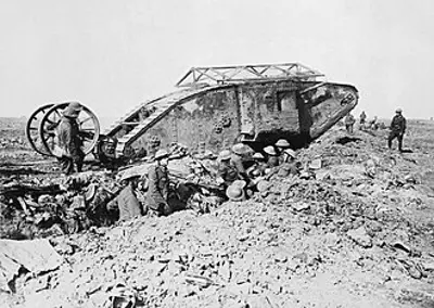 1915 world war i the first tank prototype developed by william 09 06