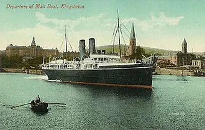 1918 rms leinster is torpedoed and sunk by ub 123 killing 564 t 10 10
