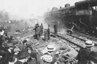 1918 the hammond circus train wreck kills 86 and injures 127 near 06 22