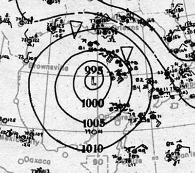 1920 the louisiana hurricane dissipates over kansas after forcing 09 23