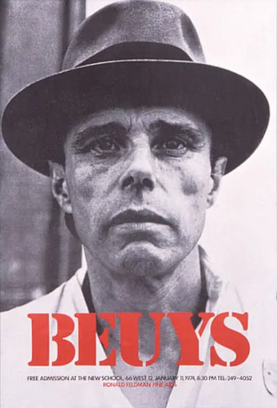 1921 joseph beuys german sculptor and illustrator died 1986 05 12