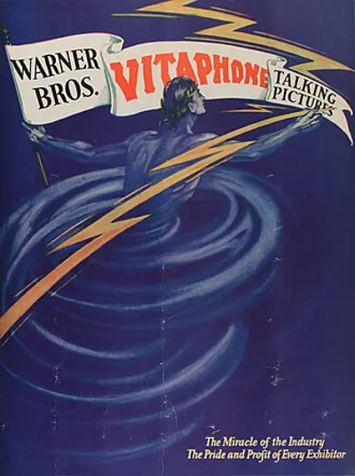 1926 first public screening using the vitaphone process 08 06