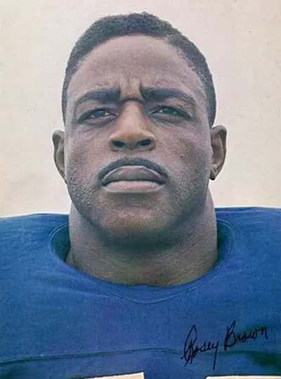 1932 rosey brown american football player and coach died 2004 10 20