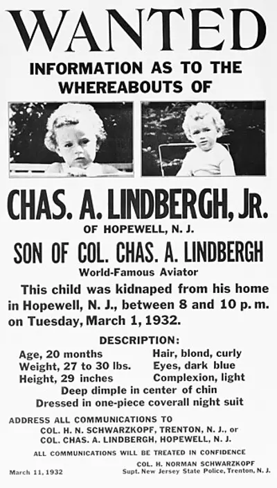1932 ten weeks after his abduction charles jr