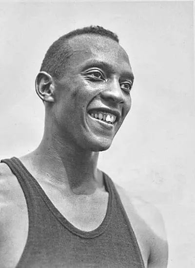 1935 jesse owens of ohio state university breaks three world reco 05 25