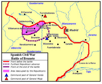 1937 spanish civil war end of the battle of brunete with the nat 07 26