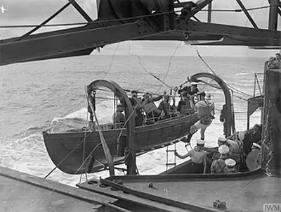 1939 world war ii the united kingdom and france begin a naval bl 09 03