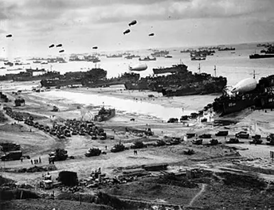 1944 world war ii commencement of operation overlord the allied 06 06