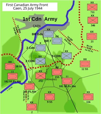 1944 world war ii operation spring near caen is one of the blood 07 25
