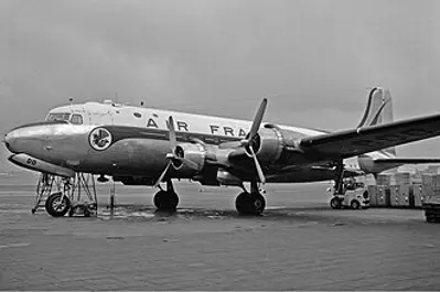 1950 an air france douglas dc 4 crashes near bahrain internationa 06 12