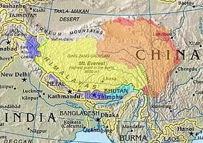 1951 tibetans sign the seventeen point agreement with china