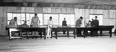 1953 an armistice was signed pictured to end hostilities in the 07 27