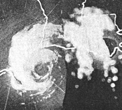 1957 hurricane audrey makes landfall near the texaslouisiana bor 06 27