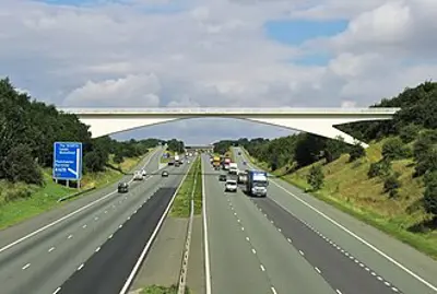 1959 the first section of the m1 motorway the first inter urban 11 02