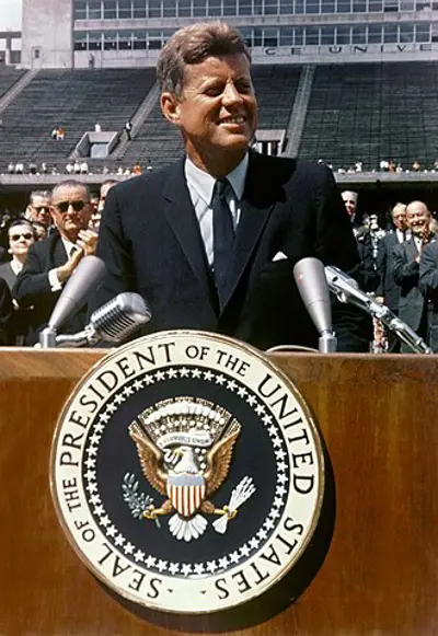 1962 in a speech at rice stadium in houston u.s