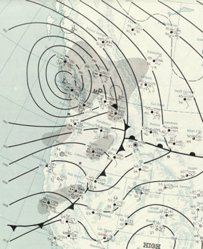 1962 the columbus day storm strikes the u.s