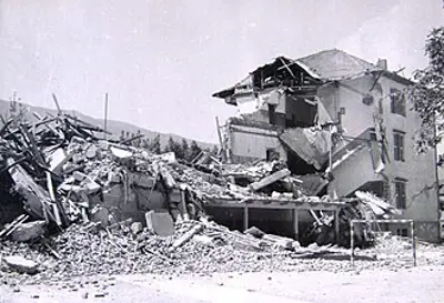 1963 an earthquake in skopje yugoslavia present day north maced 07 26