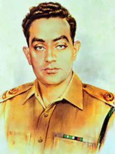 1965 raja aziz bhatti pakistani major who received the nishan e 09 12